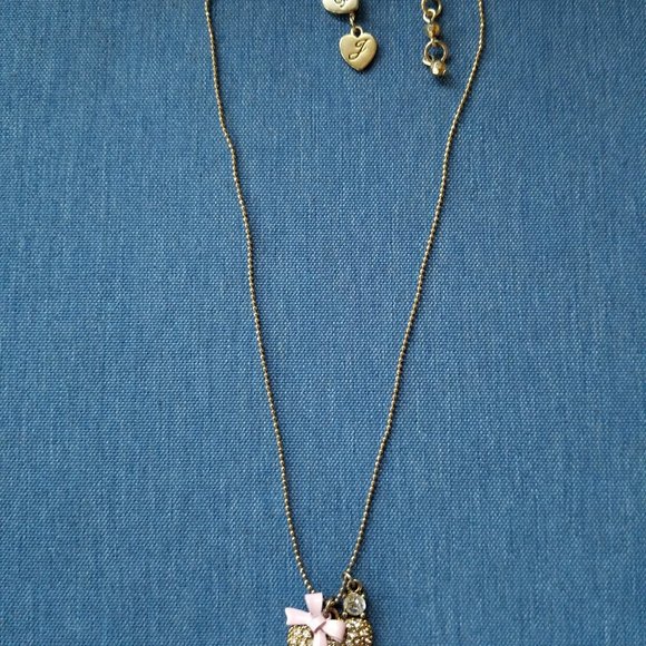 Betsey Johnson Pavé Stone Heart Necklace - EPC - Picture 8 of 8